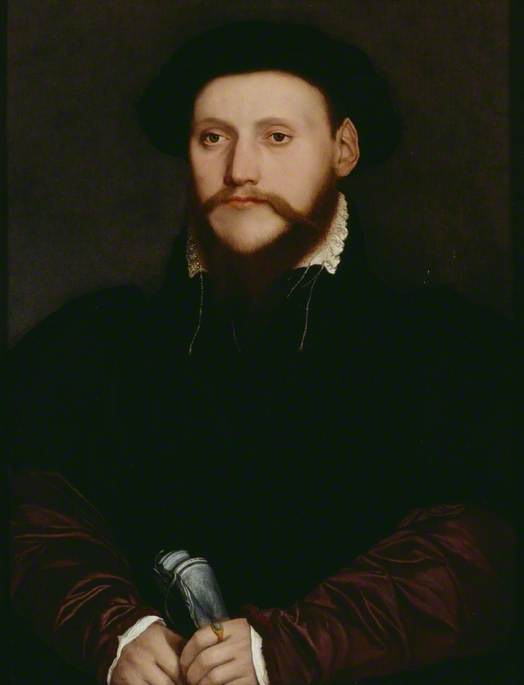 Portrait of an Unknown Gentleman - Hans Holbein le Jeune