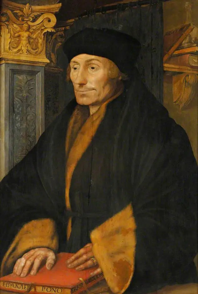 Desiderius Erasmus (1466–1536) - Hans Holbein le Jeune - Alpha Reproduction