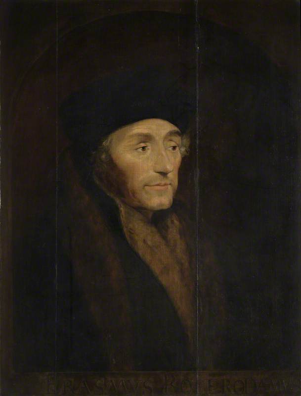 Erasmus of Rotterdam (1466–1536), Humanist and Theologian - Hans Holbein le Jeune