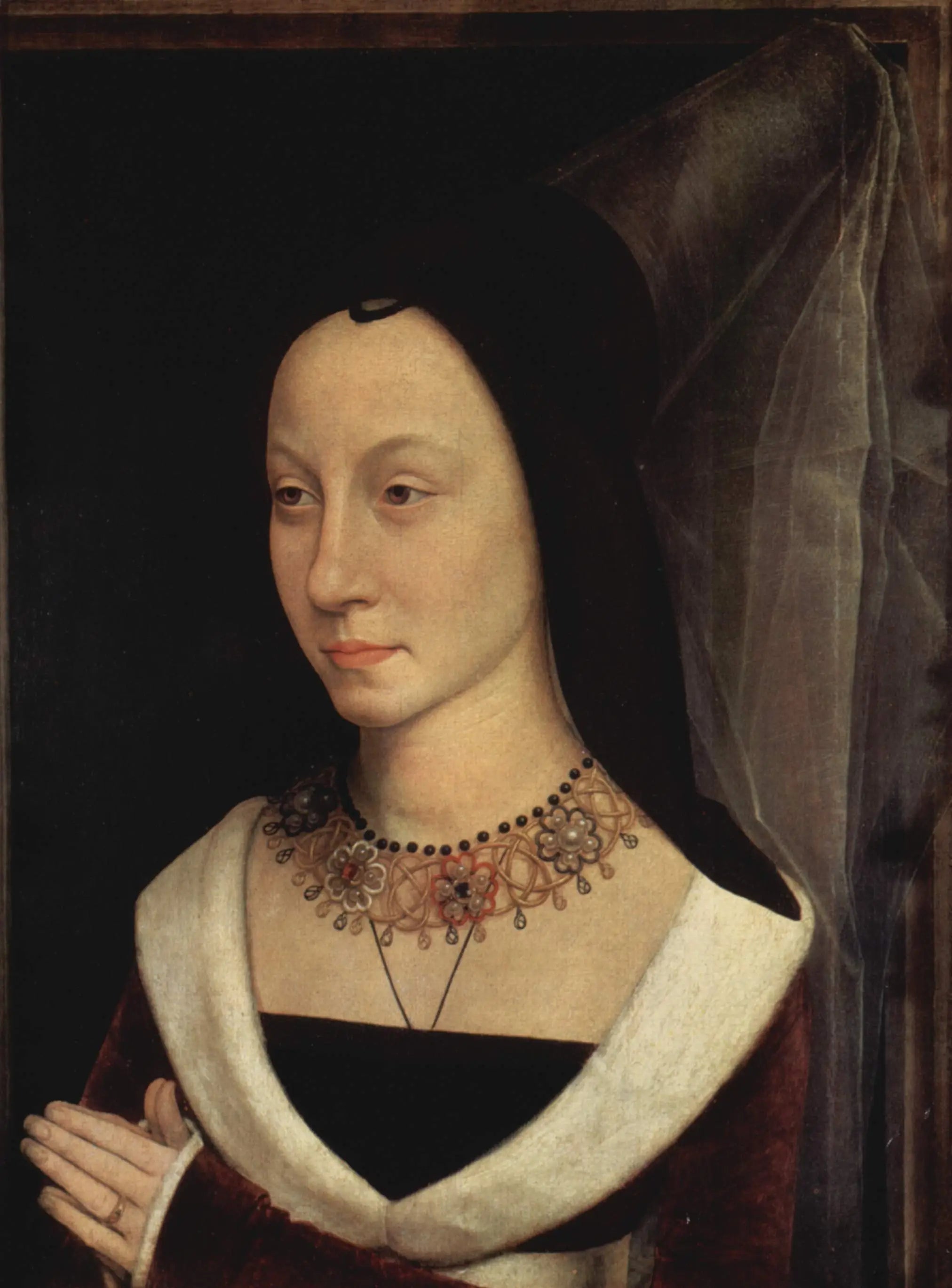 Portrait de Maria Portinari - Hans Memling - Alpha Reproduction