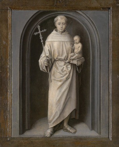 Saint Antoine de Padoue - Hans Memling - Alpha Reproduction