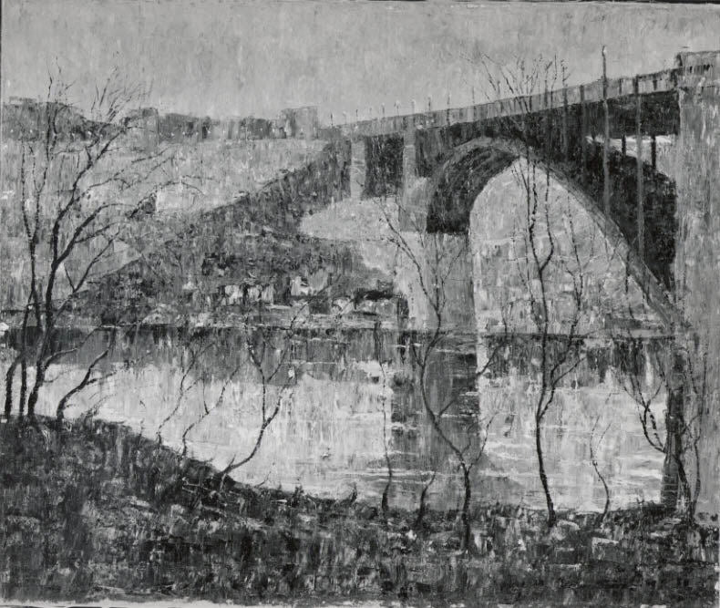 Rivière Harlem - Ernest Lawson