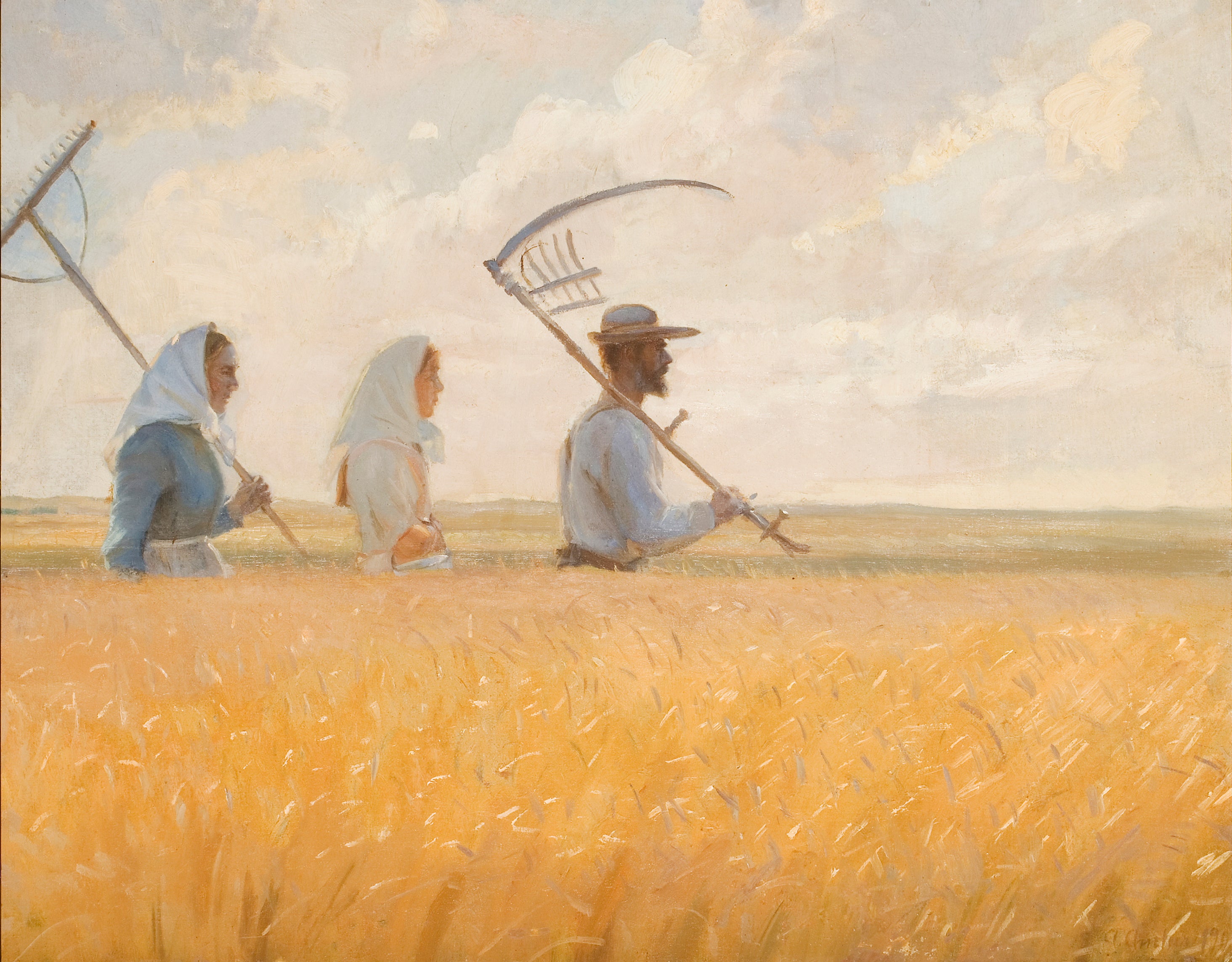 Temps des récoltes - Anna Ancher - Alpha Reproduction