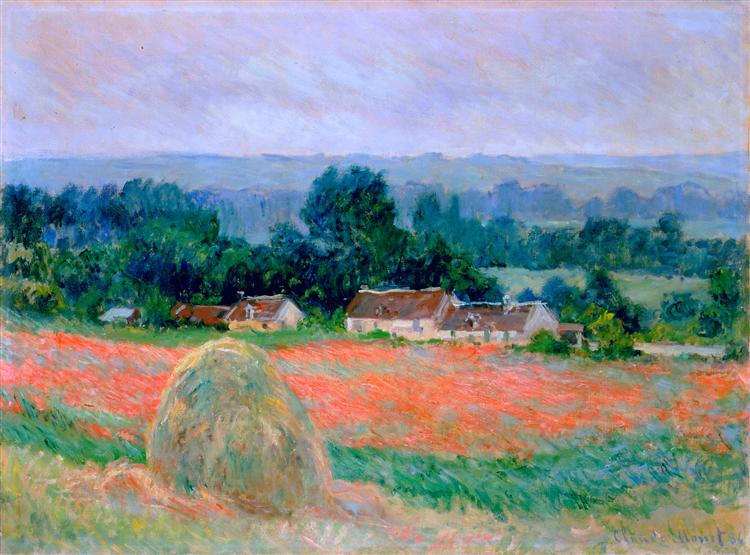 « Kvern i Giverny » – Claude Monet (ca. 1886)