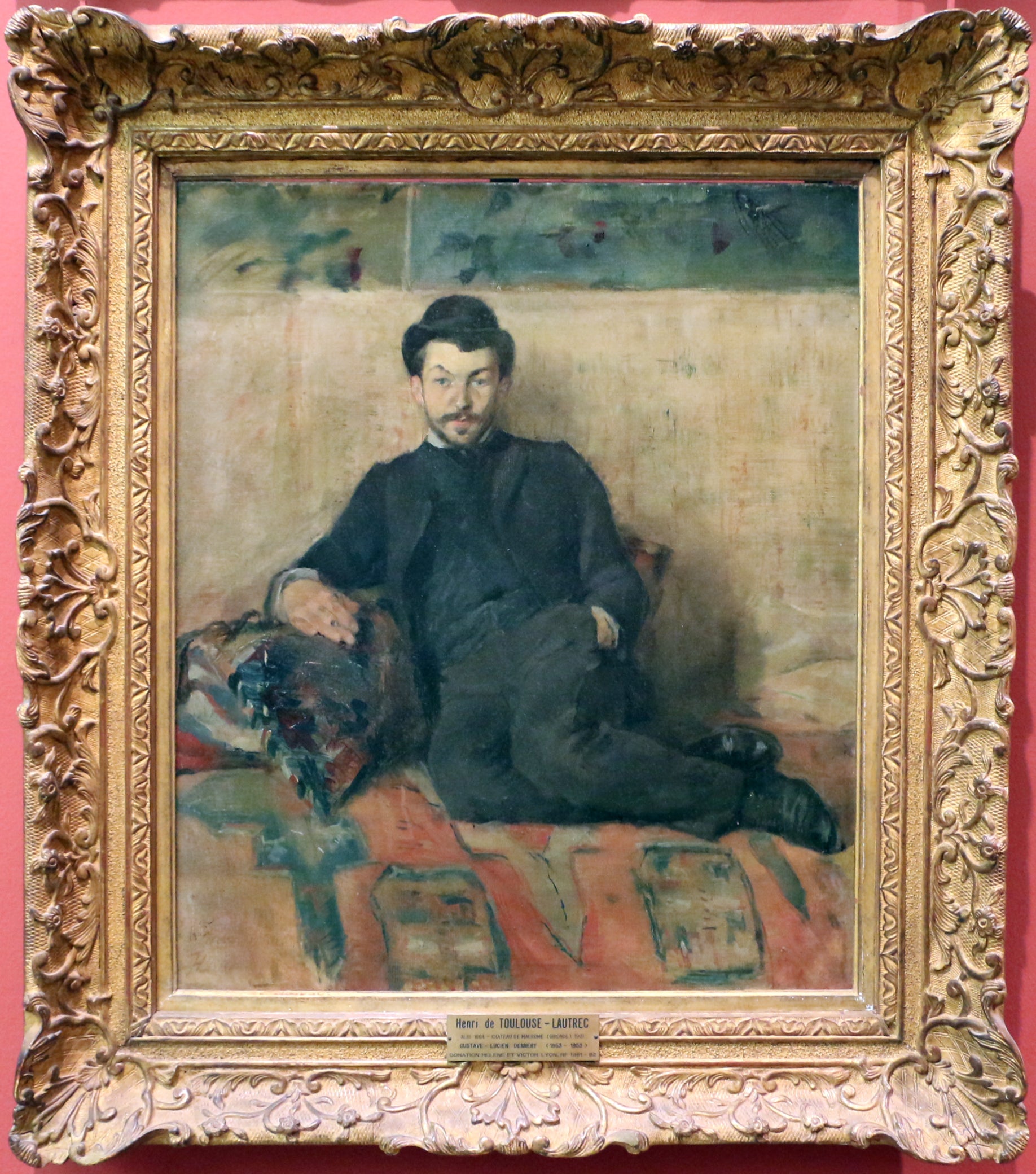 Reproduction du tableau « Portrait de M. Dennery - Henri de Toulouse-Lautrec » par Alpha Reproduction en peinture à l’huile
