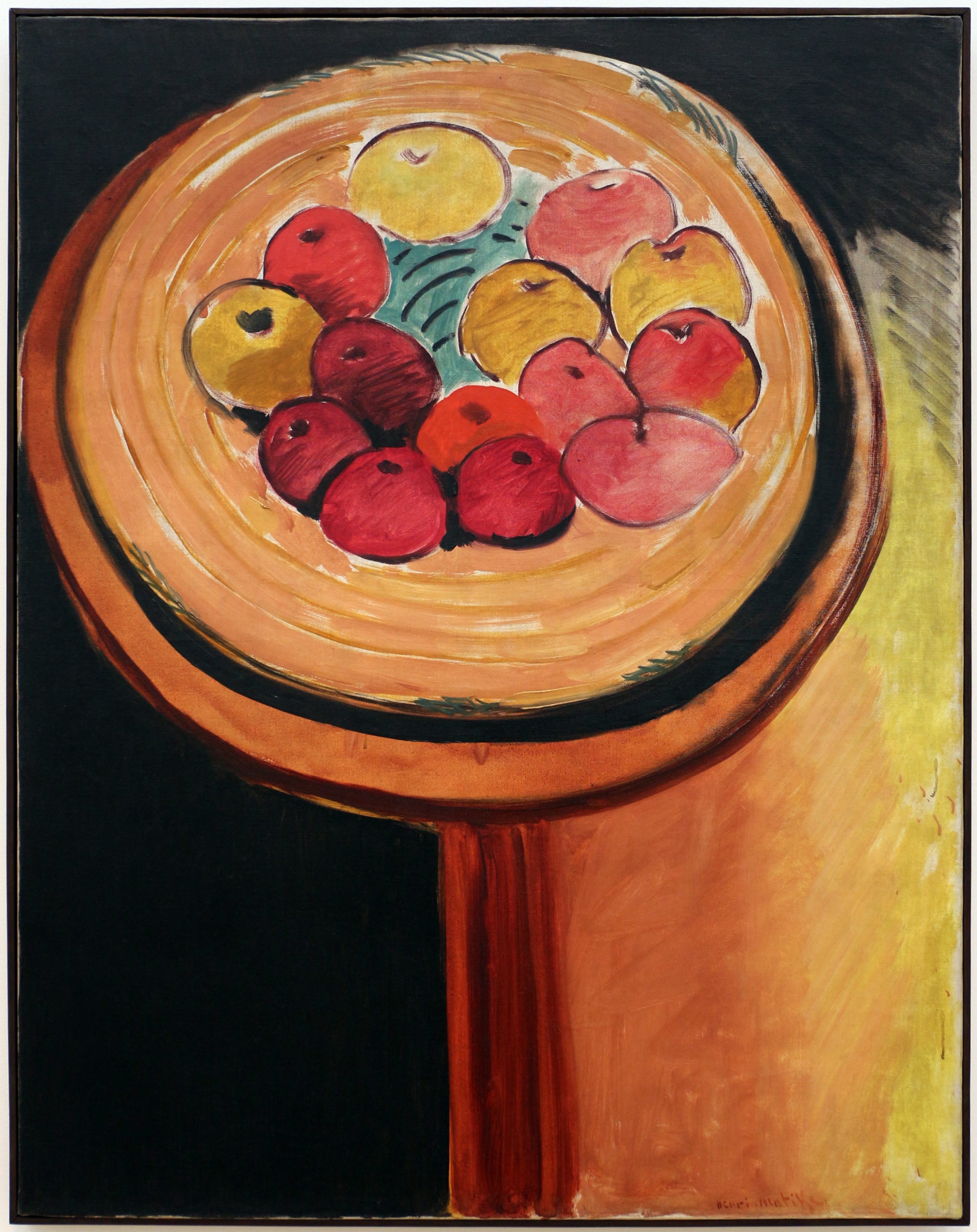 Reproduction du tableau « Les Pommes - Henri Matisse » par Alpha Reproduction en peinture à l’huile