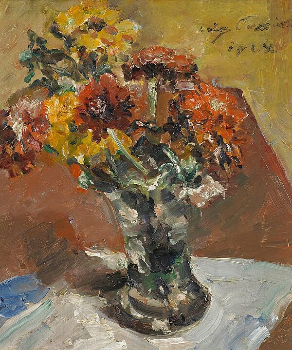 Fleurs d'automne en vase - Lovis Corinth