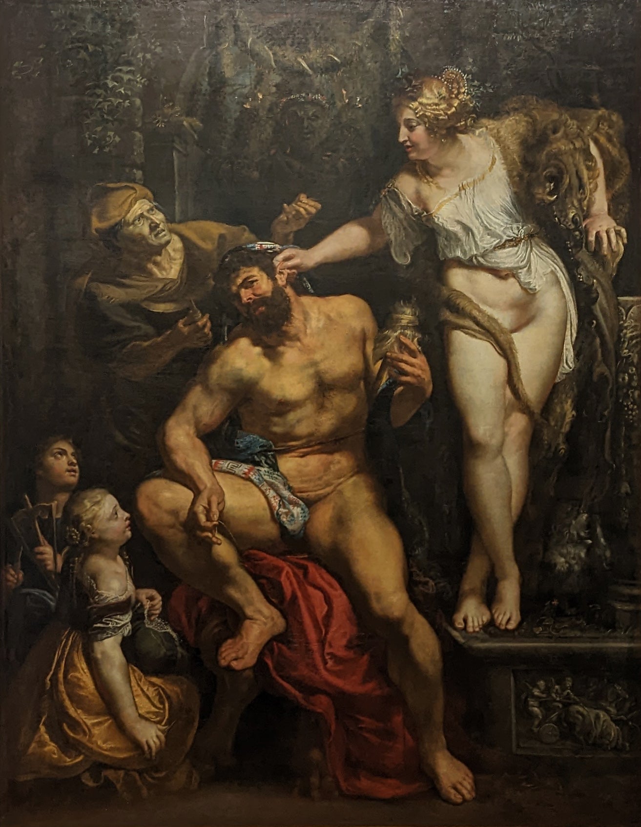 Hercule et Omphale - Peter Paul Rubens
