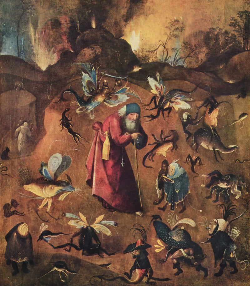 St. Antonios fristelse - Hieronymus Bosch