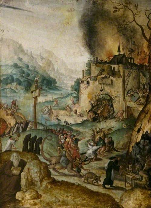 Saint Antonios fristelse - Hieronymus Bosch