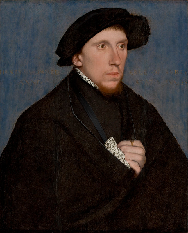 The poet Henry Howard, Earl of Surrey - Hans Holbein le Jeune
