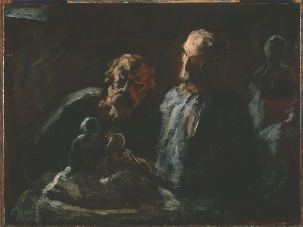 Deux sculpteurs - Honoré Daumier - Alpha Reproduction