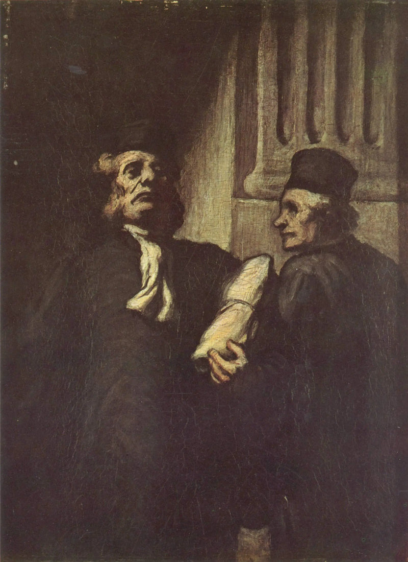 To advokater - Honoré Daumier