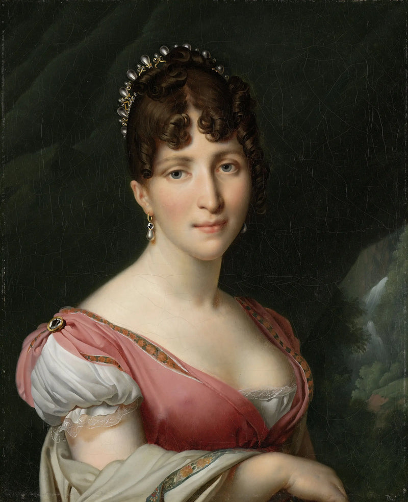 Portrett av Hortense de Beauharnais, dronning av Nederland - Anne-Louis Girodet

Source:
Portrait d'Hortense de Beauharnais, reine de Hollande - Anne-Louis Girodet