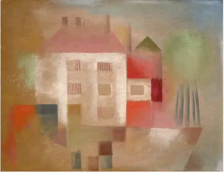 Nytt hus i forstaden - Paul Klee