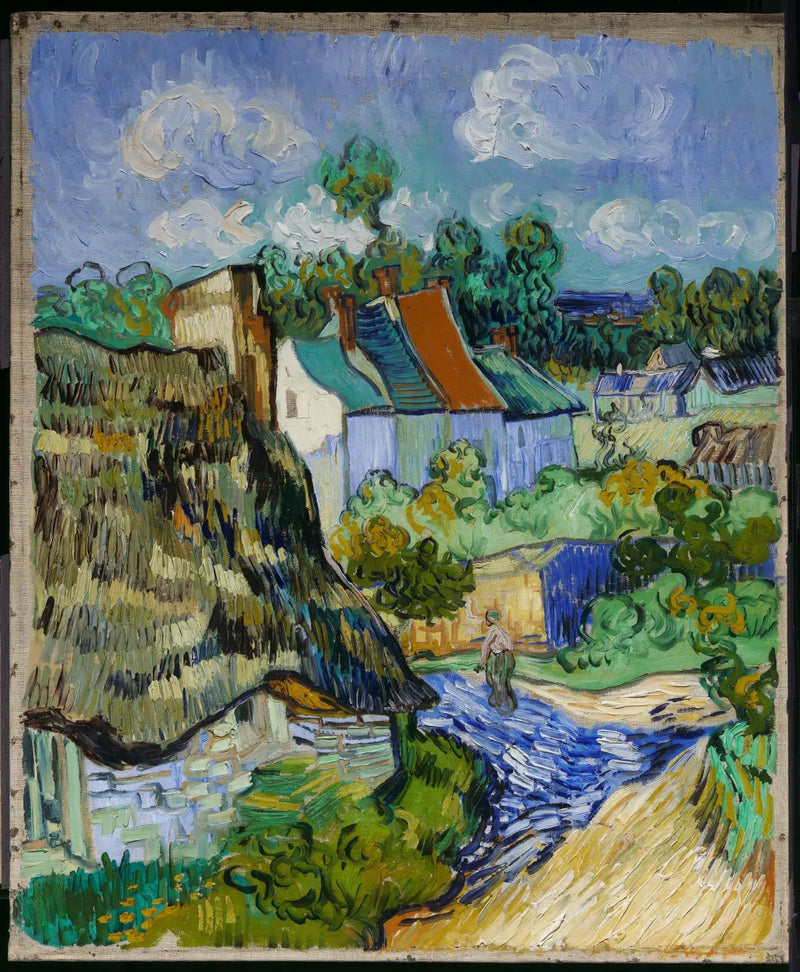 Hus i Auvers - Vincent van Gogh