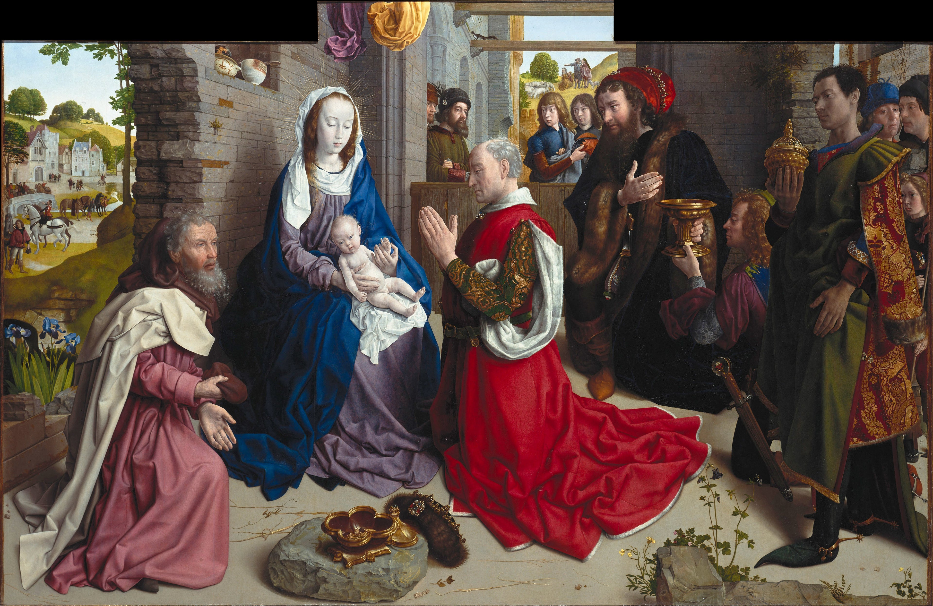 Adoration des Mages - Hugo van der Goes