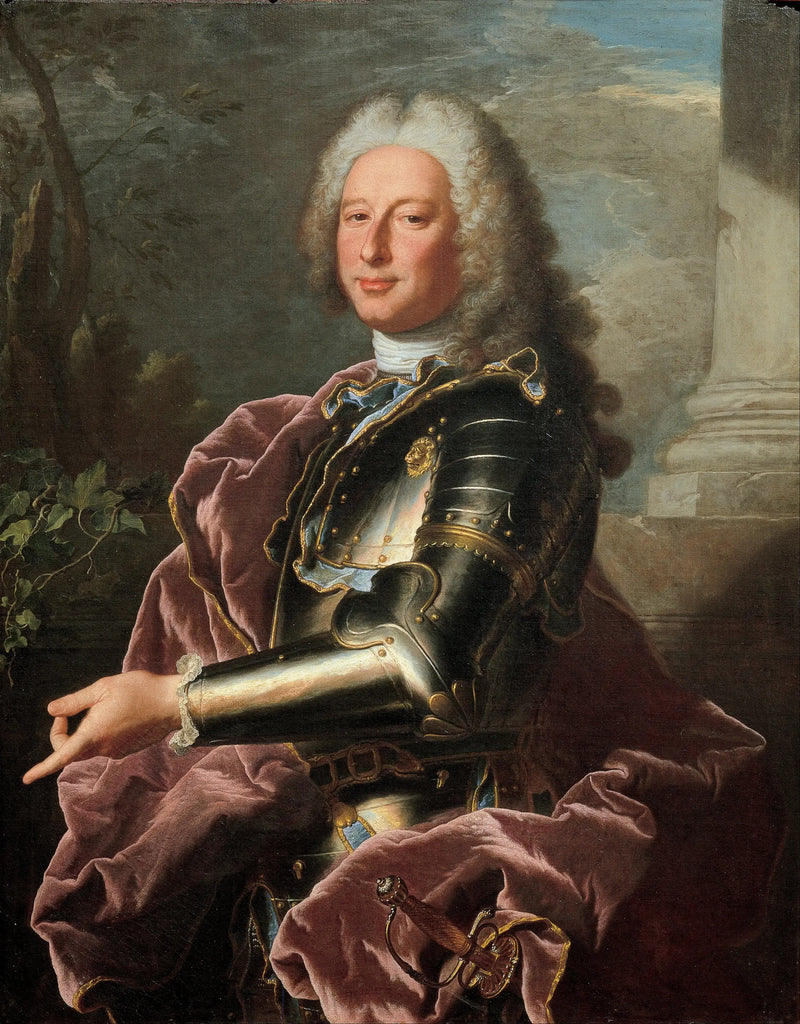 Portrett av Giovanni Francesco II Brignole-Sale - Hyacinthe Rigaud