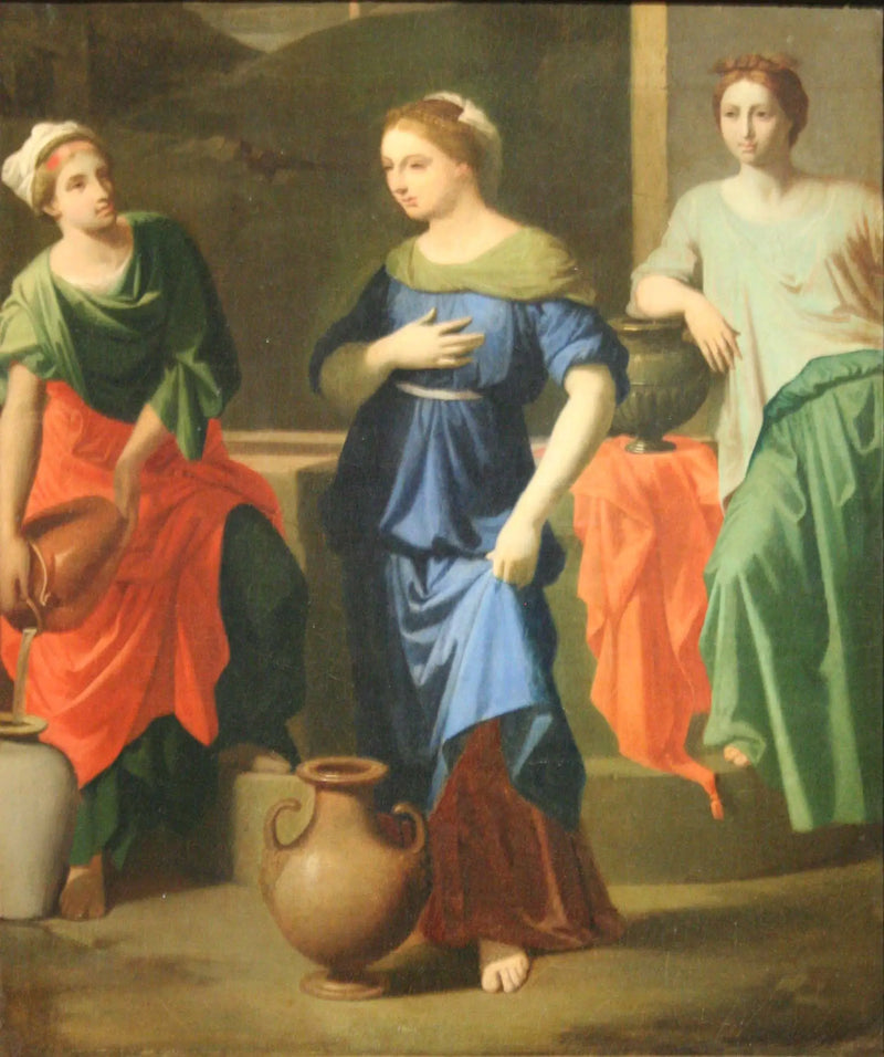 Møtet mellom Eliezer og Rebekka - Jean-Auguste-Dominique Ingres