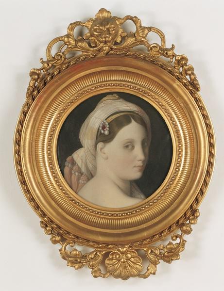 Tête de la Grande Odalisque - Jean-Auguste-Dominique Ingres