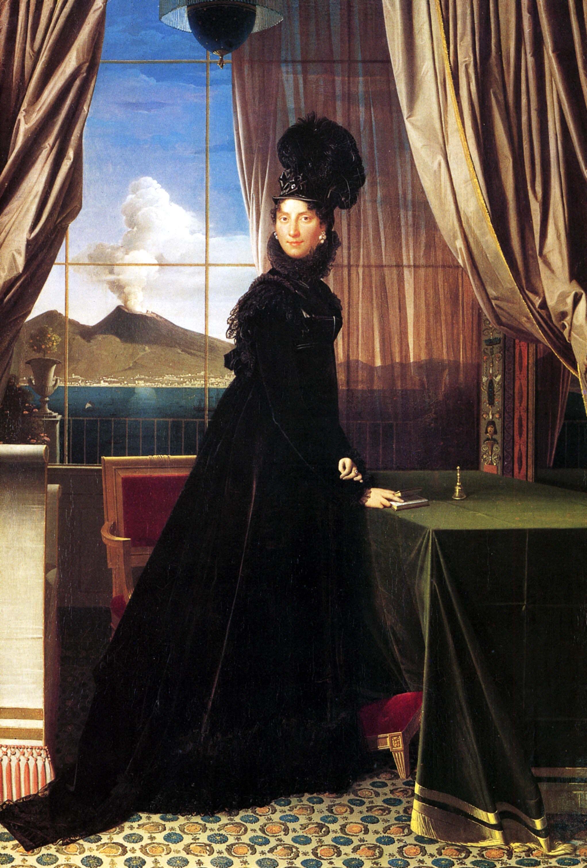 Dronning Caroline Murat - Jean-Auguste-Dominique Ingres