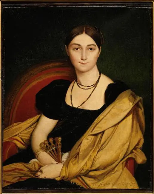 Portrett av Madame Devauçay - Jean-Auguste-Dominique Ingres