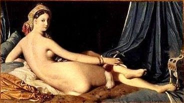 Odalisque liggende, Den store Odalisque - Jean-Auguste-Dominique Ingres