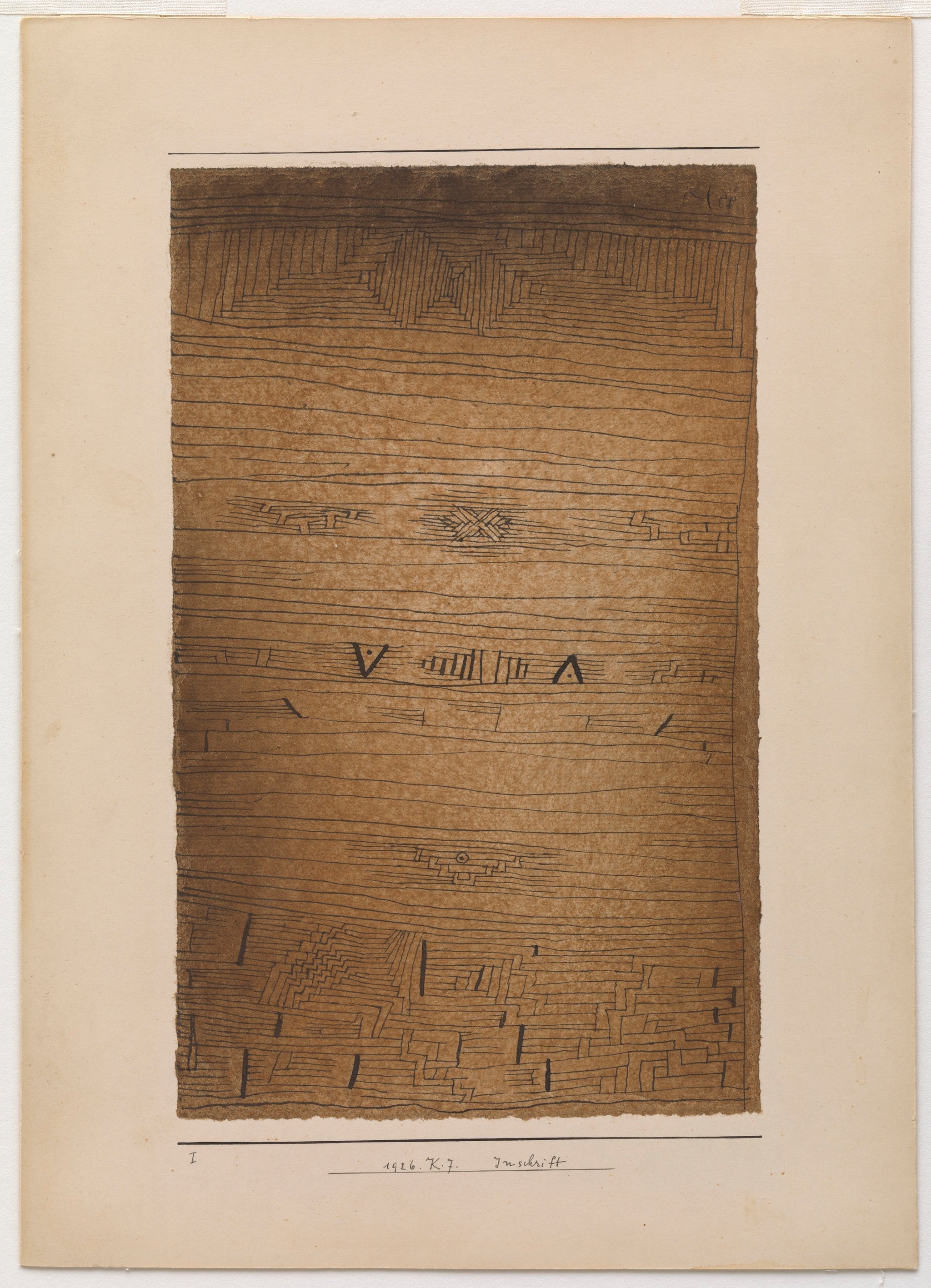 Inscription — Paul Klee