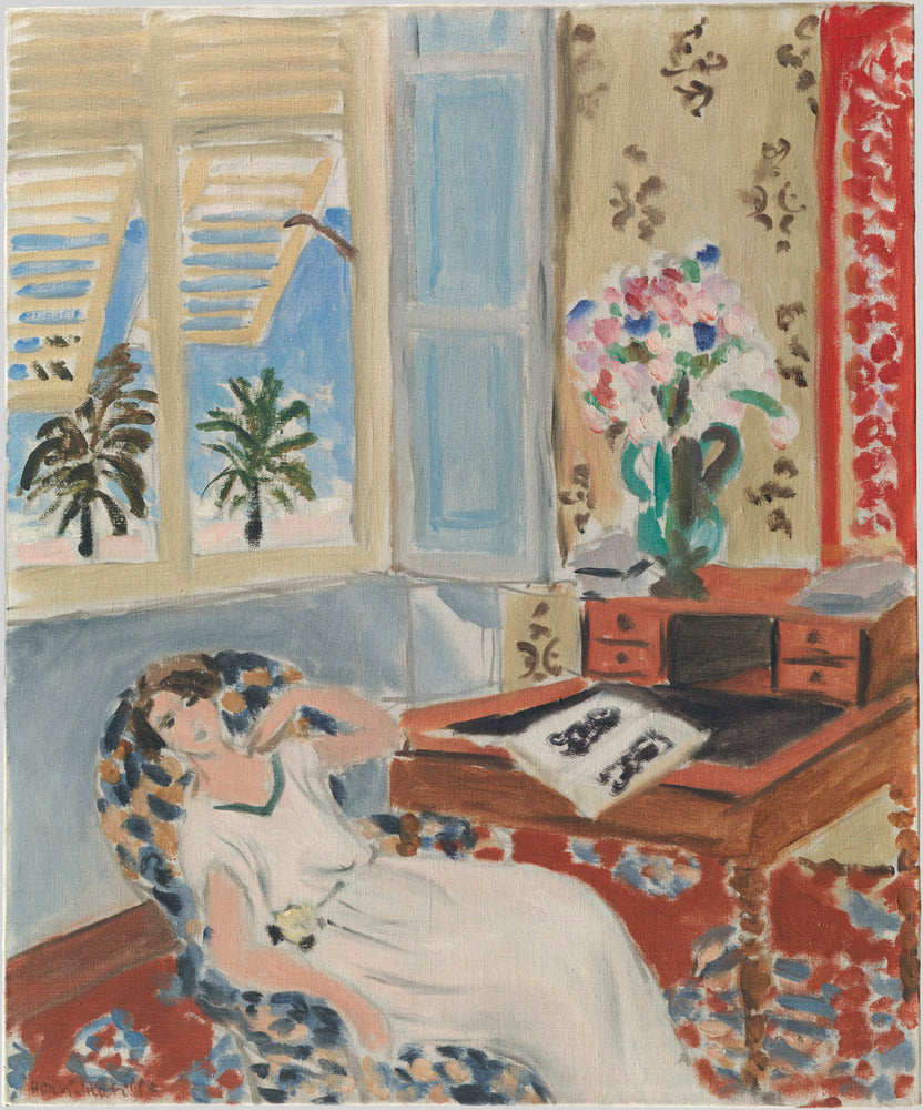 Reproduction du tableau « Intérieur à Nice, la sieste - Henri Matisse » par Alpha Reproduction en peinture à l’huile