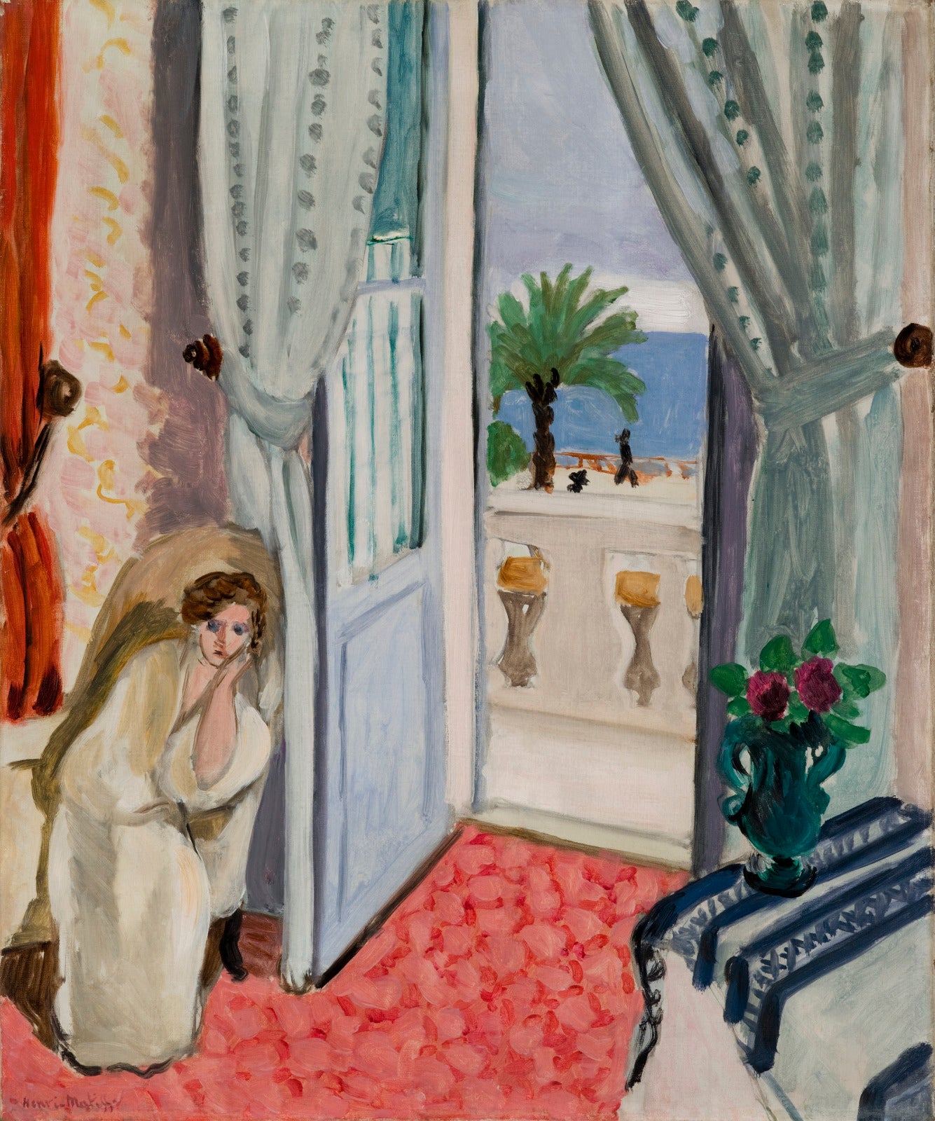 Reproduction du tableau « Intérieur à Nice - Henri Matisse » par Alpha Reproduction en peinture à l’huile