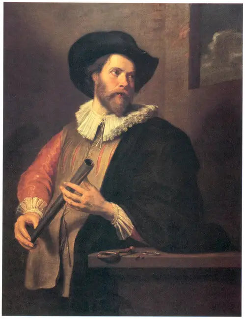 Portrait d’un astronome inconnu - Antoine van Dyck - Alpha Reproduction