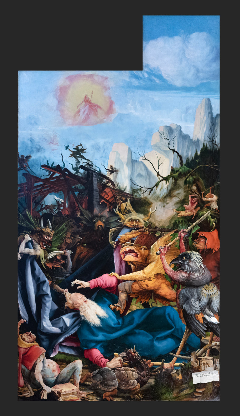 Fristelsen av Saint Antonius - Matthias Grünewald