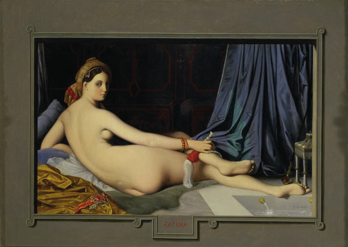 Fatima som Odalisque - Jean-Auguste-Dominique Ingres