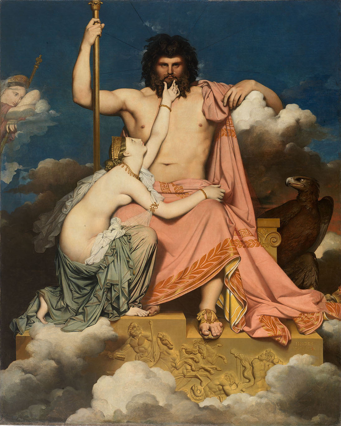 Jupiter og Thetis - Jean-Auguste-Dominique Ingres