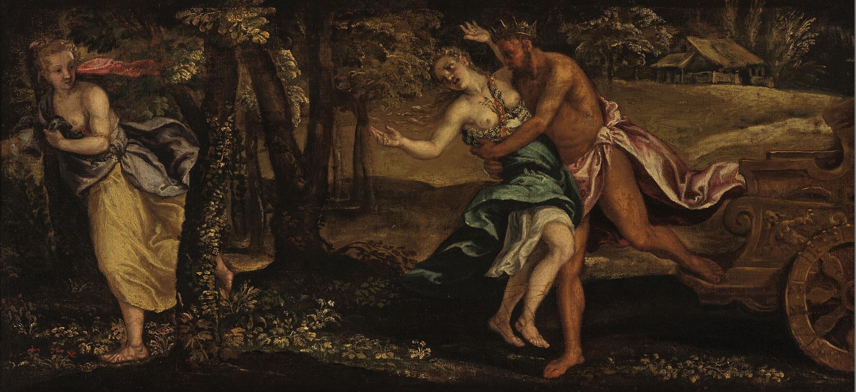 L’enlèvement de Proserpine - Jacopo Tintoretto - Alpha Reproduction