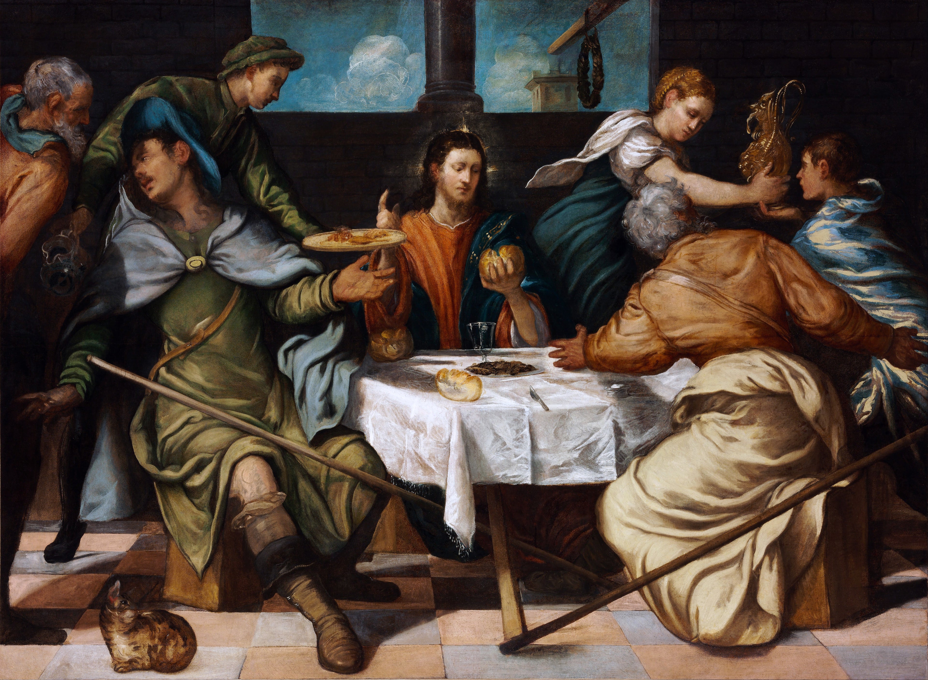 Le Souper à Emmaüs - Jacopo Tintoretto - Alpha Reproduction
