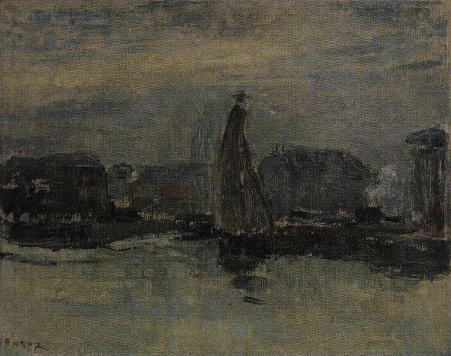 Entrance to the Port of Ostend - James Ensor