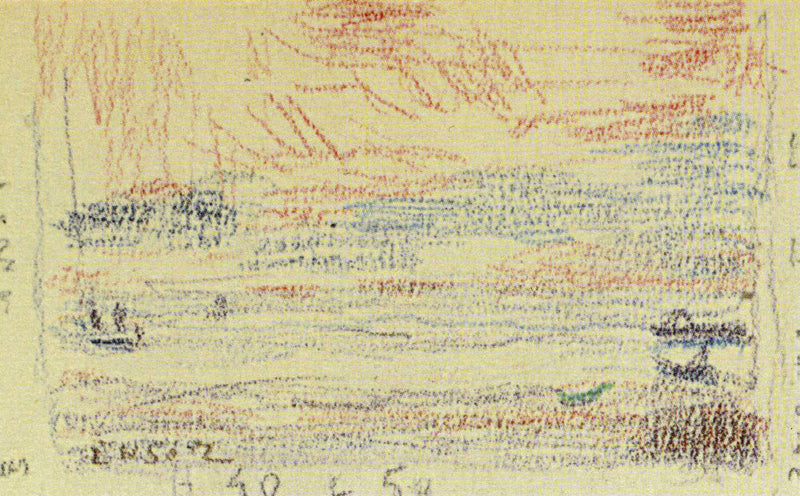 Sea at Evening - James Ensor