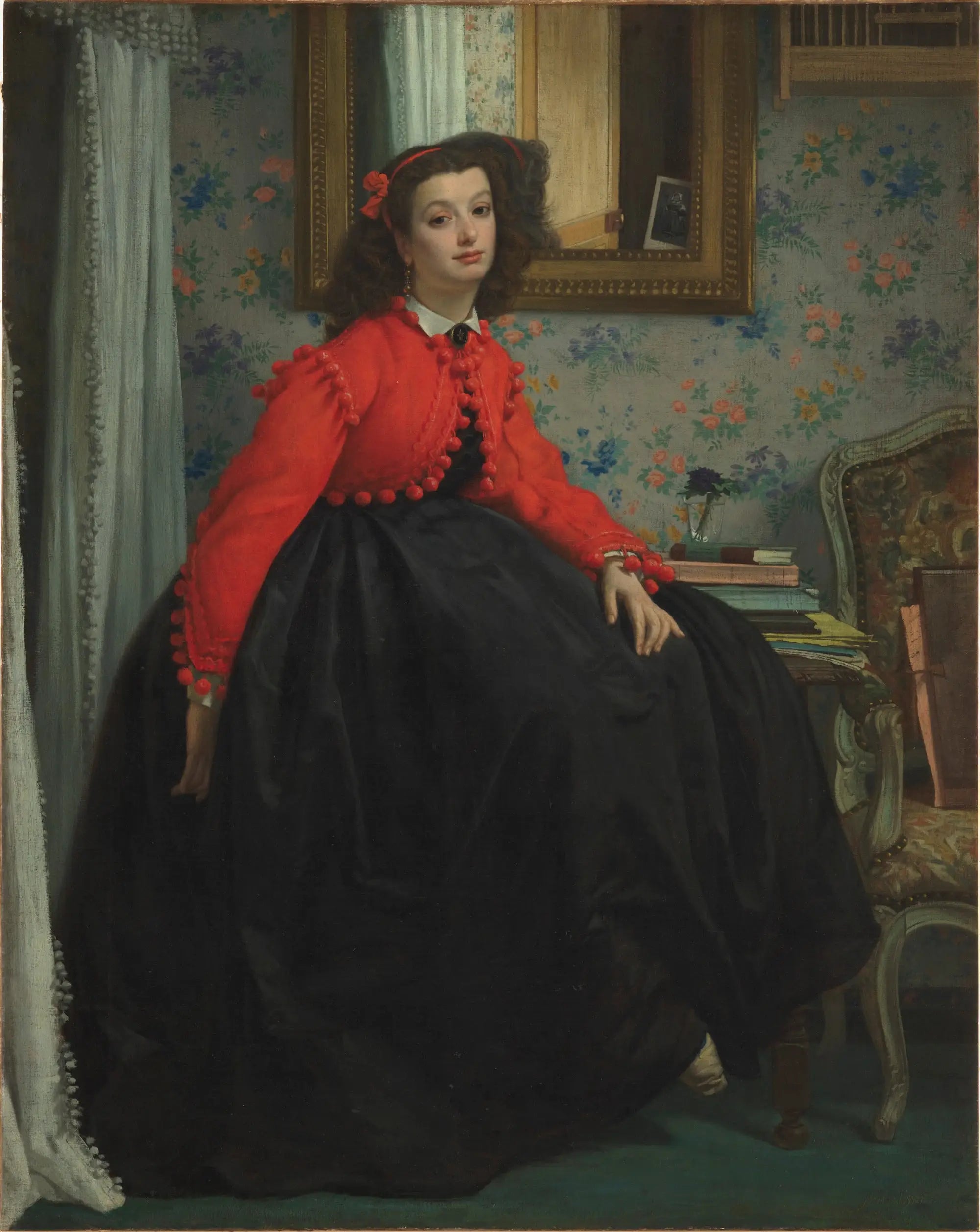Portrait de Mademoiselle L.L. - James Tissot - Alpha Reproduction