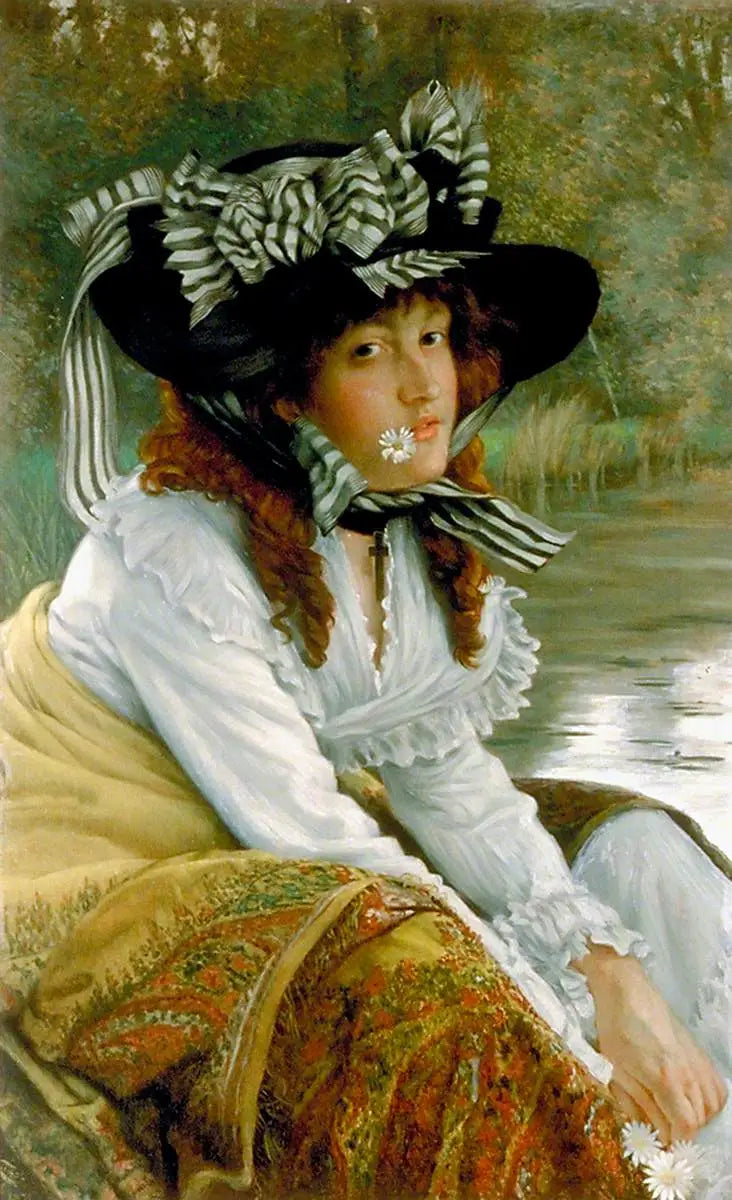 Sur la rivière - James Tissot - Alpha Reproduction