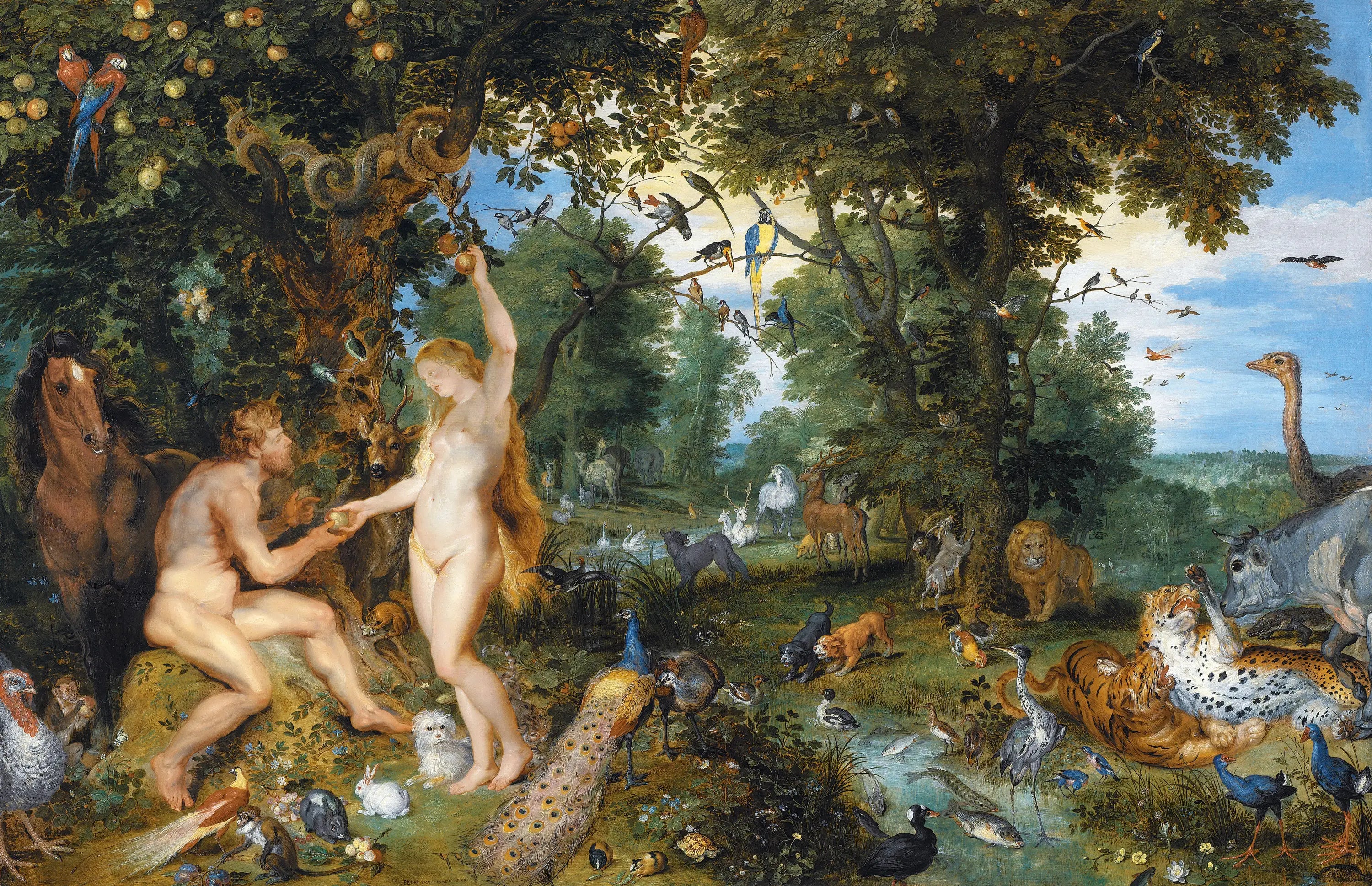 Le Jardin d’Éden - Peter Paul Rubens - Alpha Reproduction