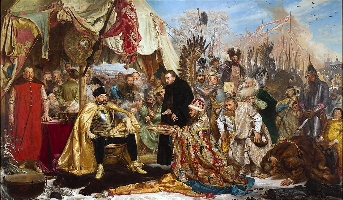 Étienne Báthory à Pskov - Jan Matejko