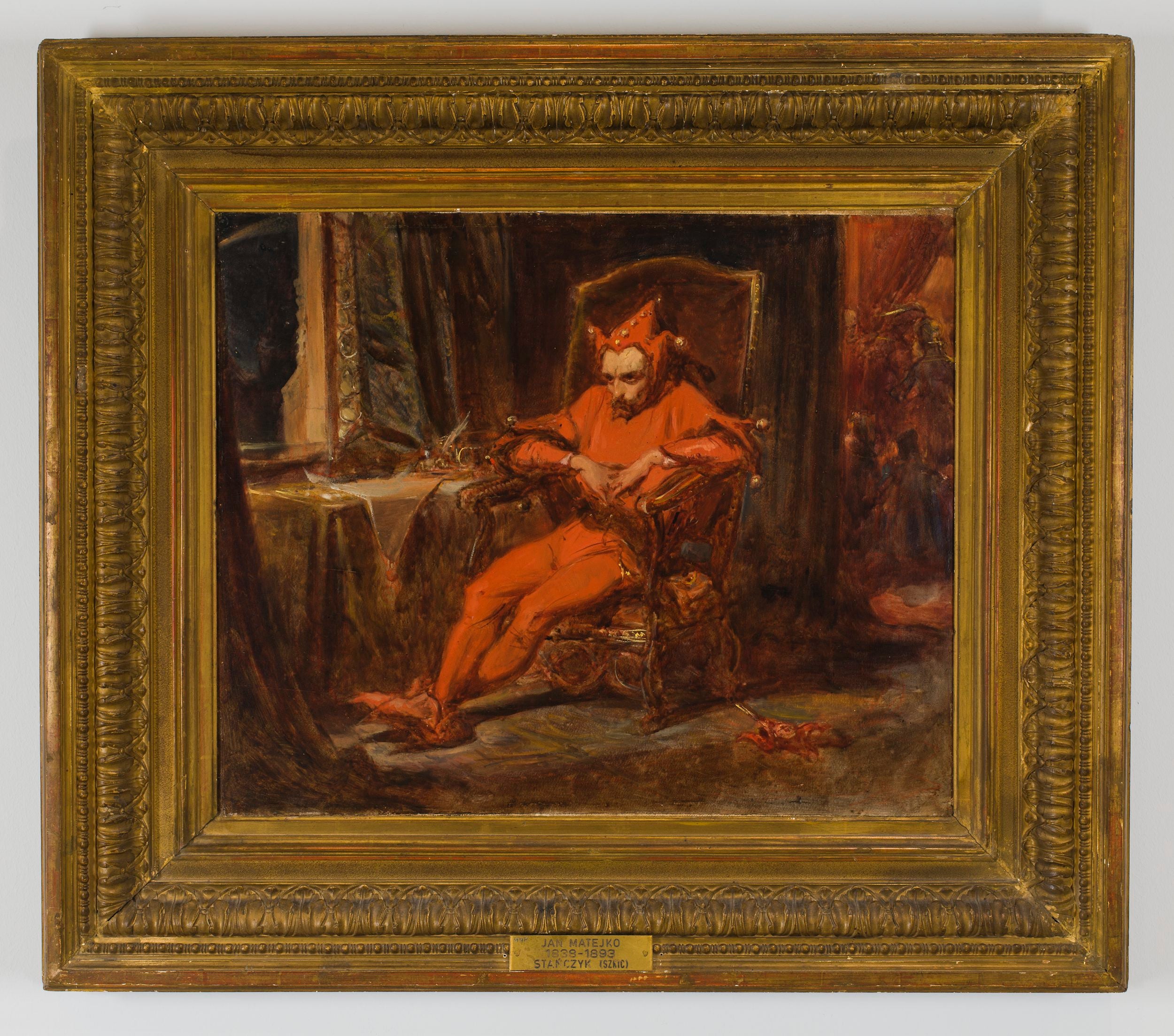 Esquisse pour « Stańczyk » - Jan Matejko