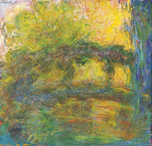 Den japanske broen – Claude Monet (1918–1924)
