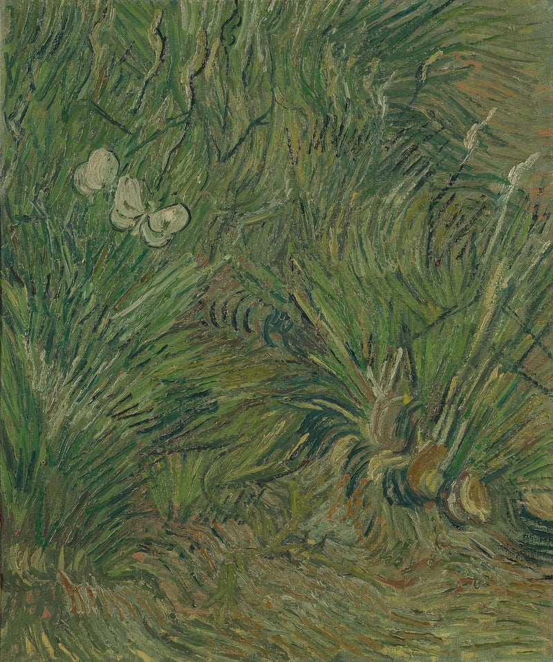 Hage med sommerfugler - Vincent van Gogh