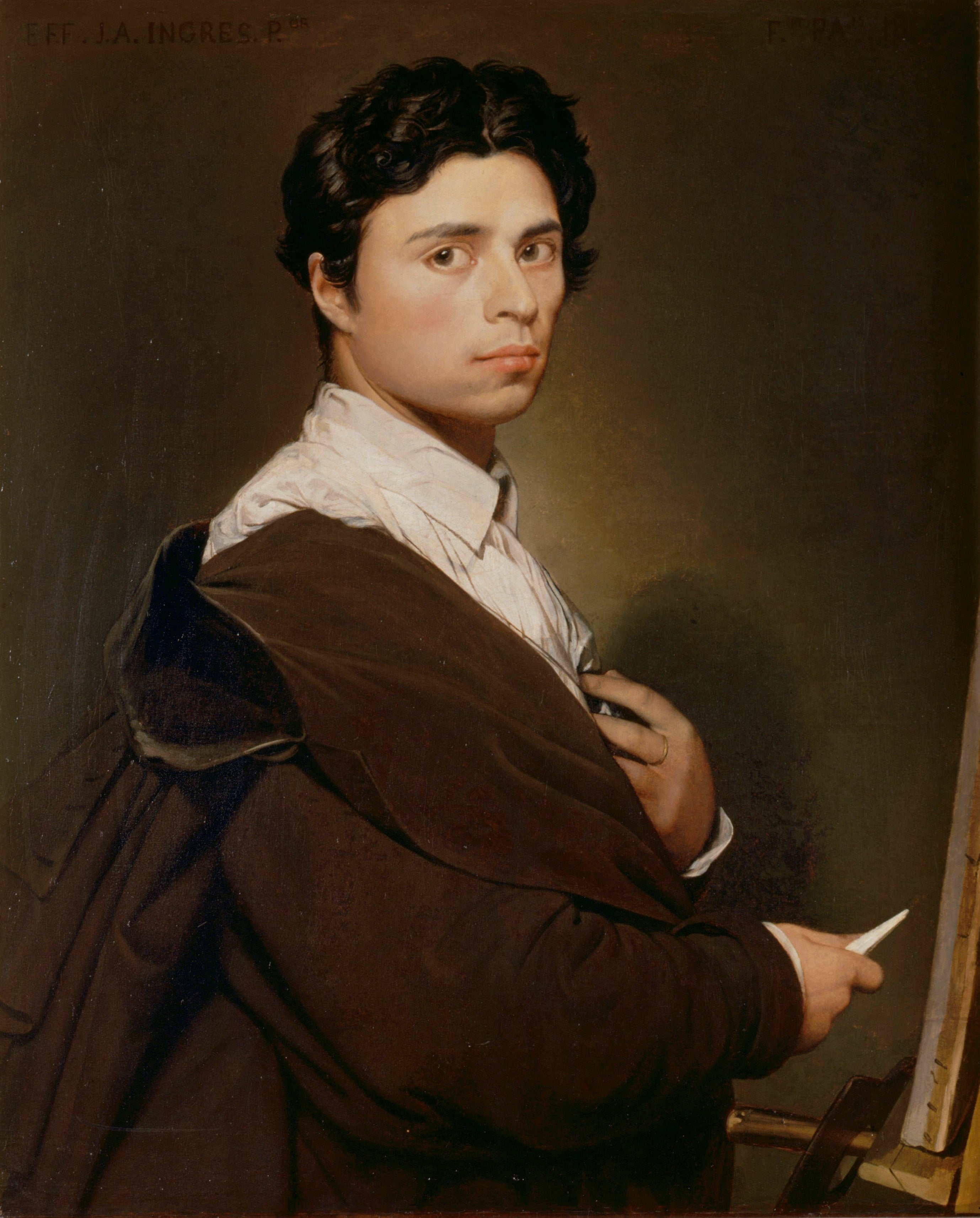 Selvportrett i tjuefire år - Jean-Auguste-Dominique Ingres