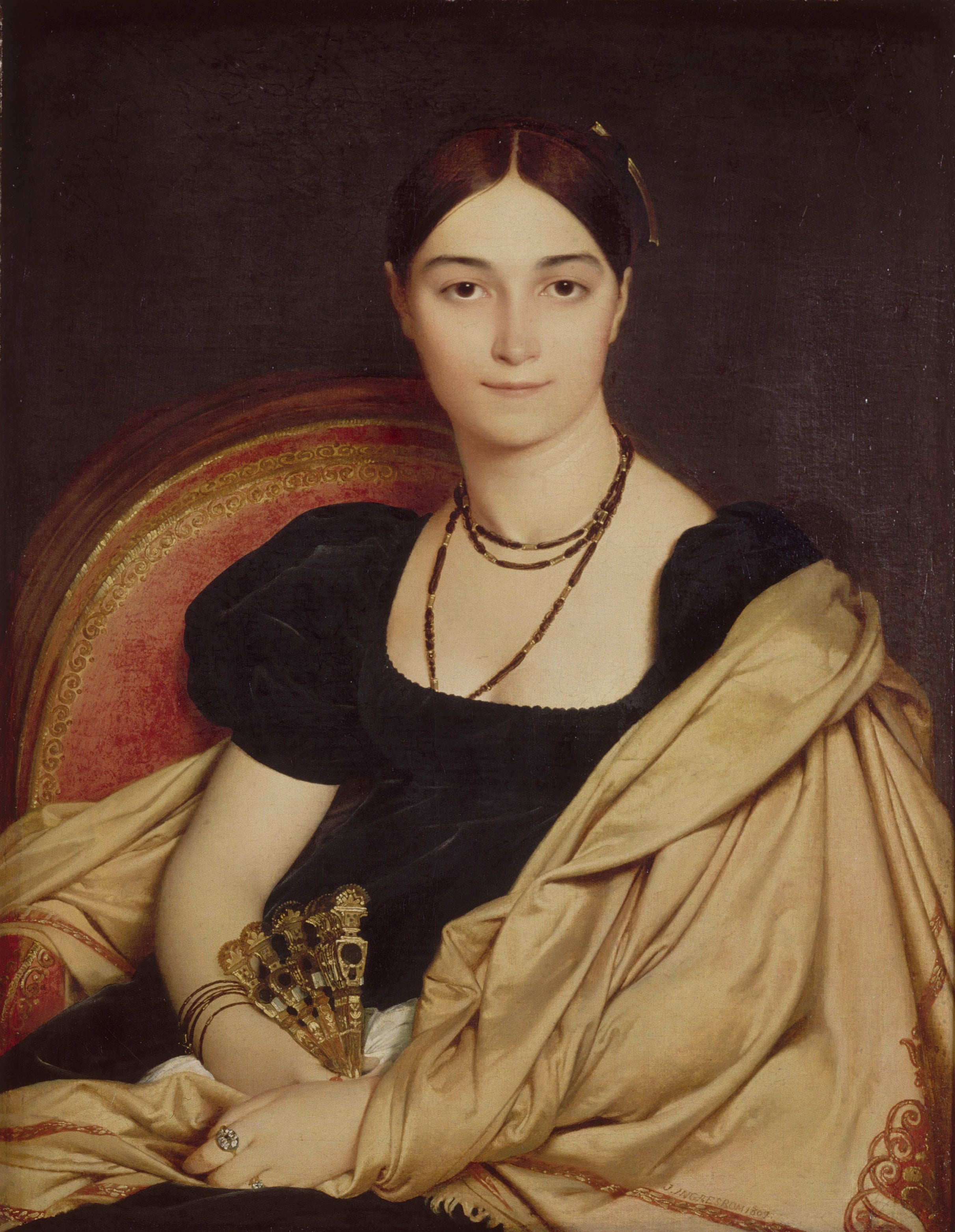 Portrait de Madame Duvaucey - Jean-Auguste-Dominique Ingres