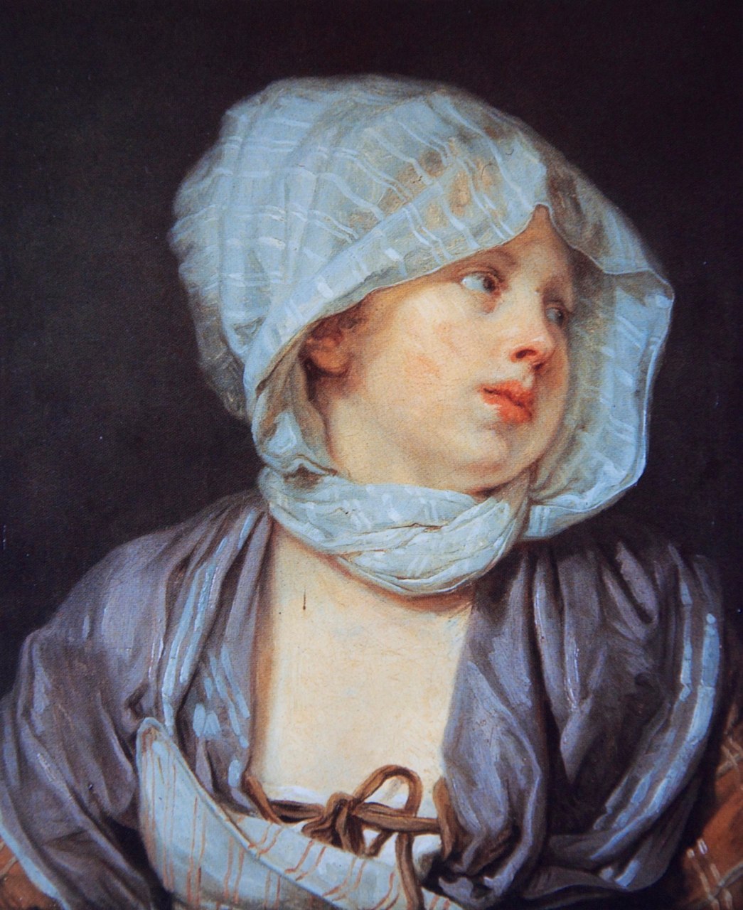 Portrait de l'épouse de l'artiste - Jean-Baptiste Greuze
