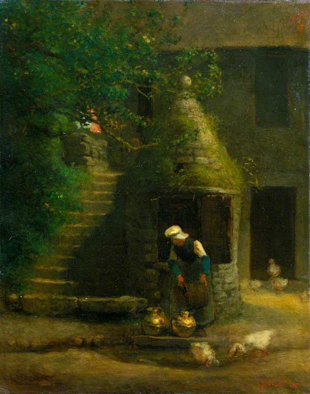 Le puits de Gruchy - Jean-François Millet