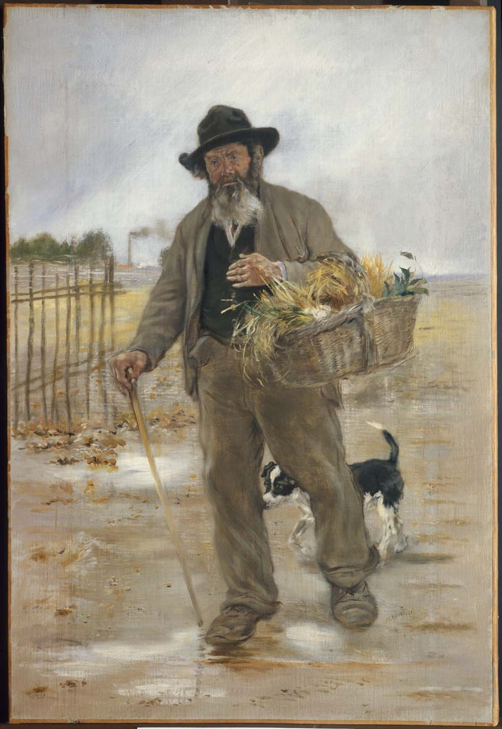 Vendeur d'ail - Jean-François Raffaëlli